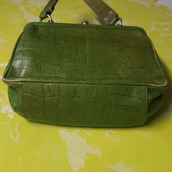 Fossil alligator print handbag 10"x 7"x 4" - Picture 6 of 8